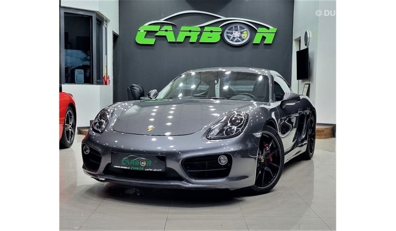 Porsche Cayman S SPECIAL SUMMER OFFER PORSCHE CAYMAN S 2014 GCC IN BEAUTIFUL SHAPE WITH A FULL SERVICE HISTORY FROM P