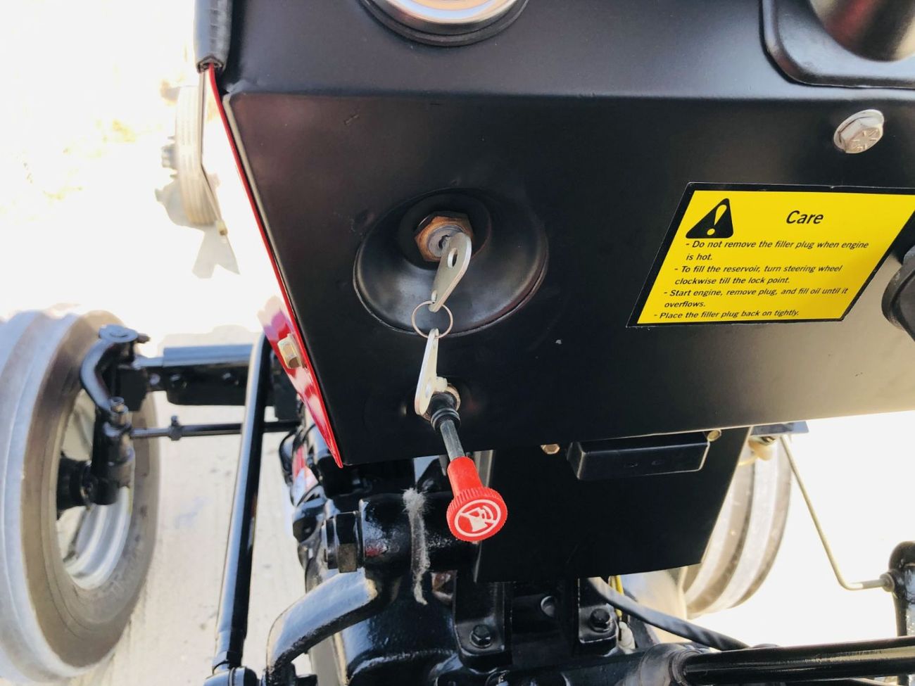 Massey Ferguson 290 Perkins AD4.248, 4‑cyl diesel (4.1 L)