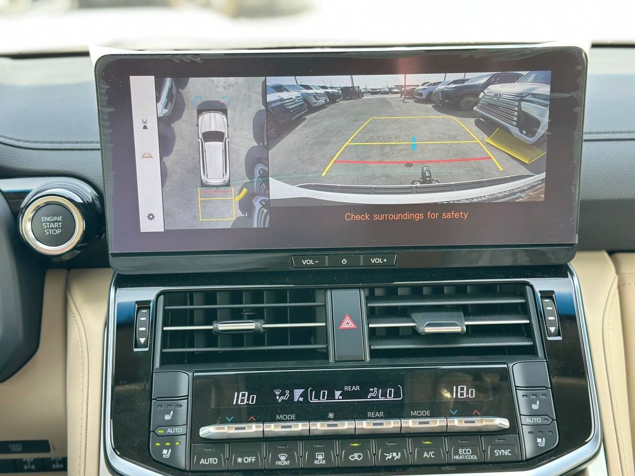 تويوتا لاند كروزر VXR 4.0 لتر PTR أوتوماتيك // 2026 // كاملة المواصفات مع رادار، كاميرا 360 درجة، ذاكرة، مقاعد مدفأة و