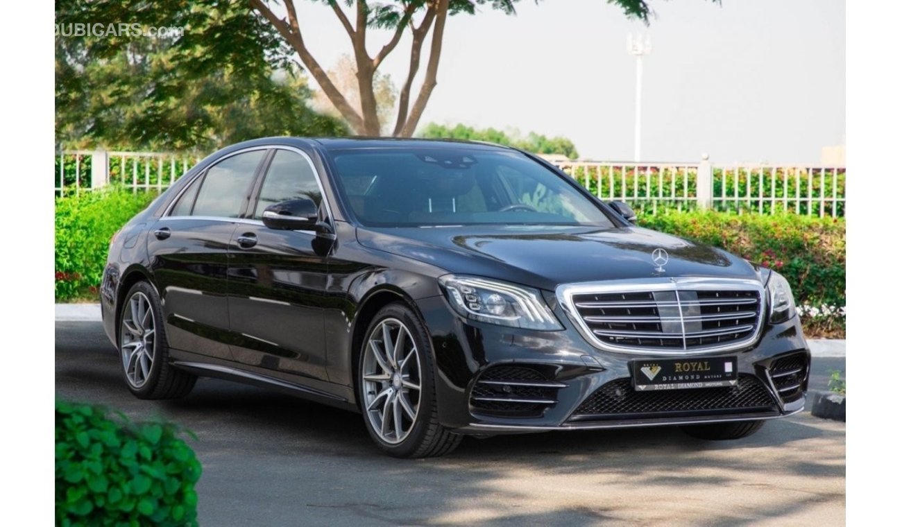 مرسيدس بنز S 450 Std Mercedes Benz S450 AMG kit GCC 2019 Under Warranty Free of Accident