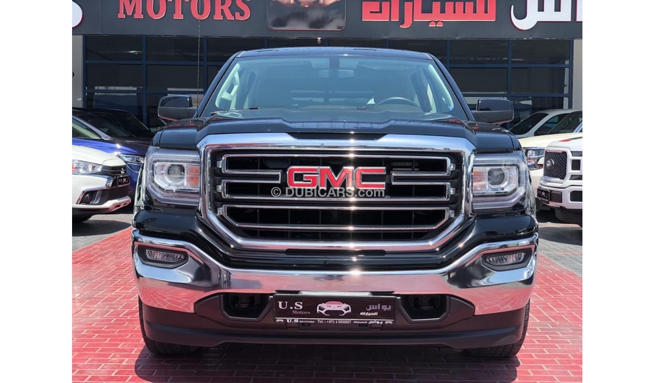 GMC Sierra Z71 4X4 D/CABIN 2018 GCC LOW MILEAGE WITH AGENCY WARRANTY IN MINT CONDITION