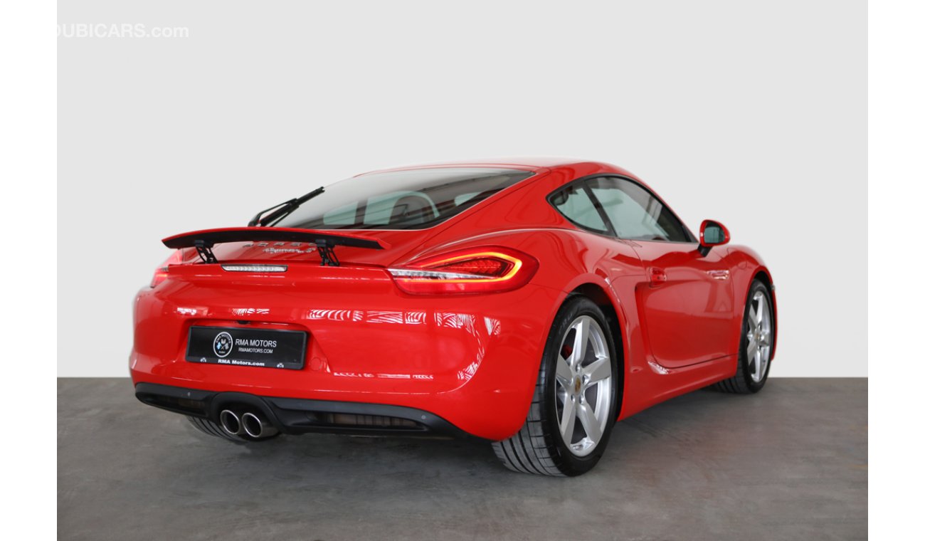 Porsche Cayman S 2016 (PDK, Guards Red, Porsche History, Warranty)