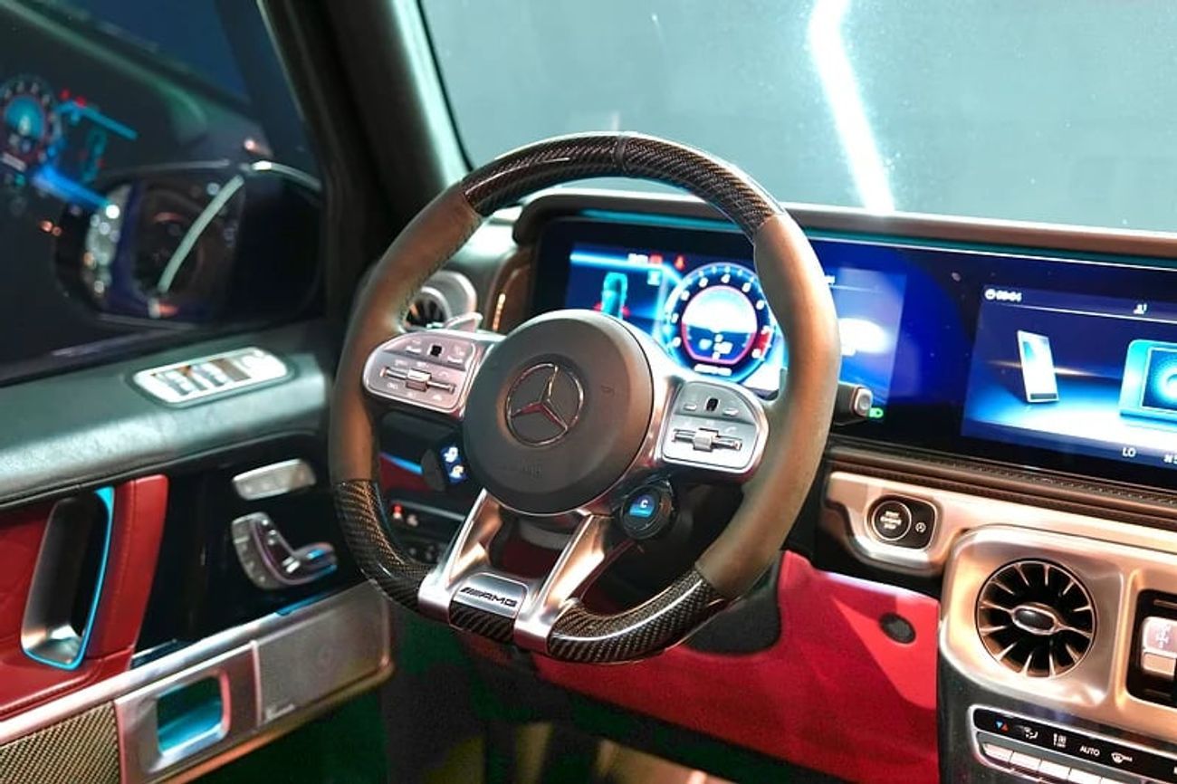 مرسيدس بنز G 63 AMG Double Night Package, Carbon Fiber Interior, Gargash Warranty Till 2027!!