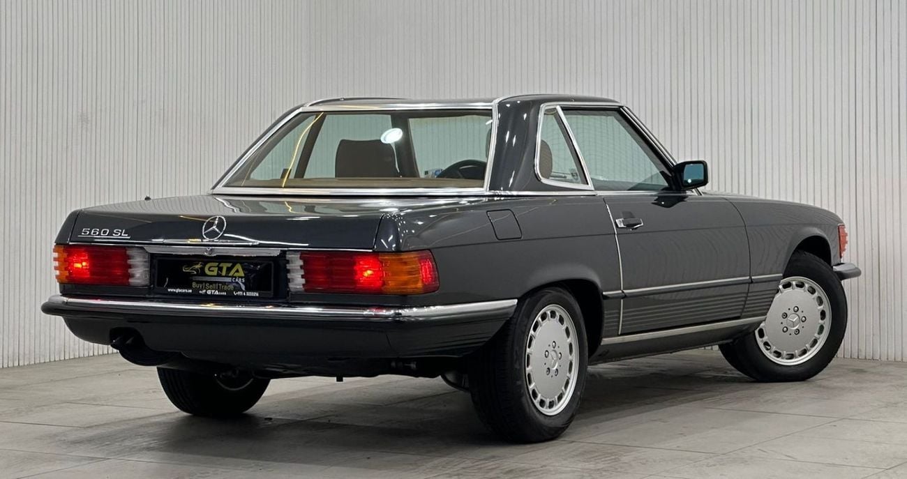 مرسيدس بنز SL 560 1988 Mercedes Benz 560SL, Low Kms, Excellent Condition, Canadian Specs