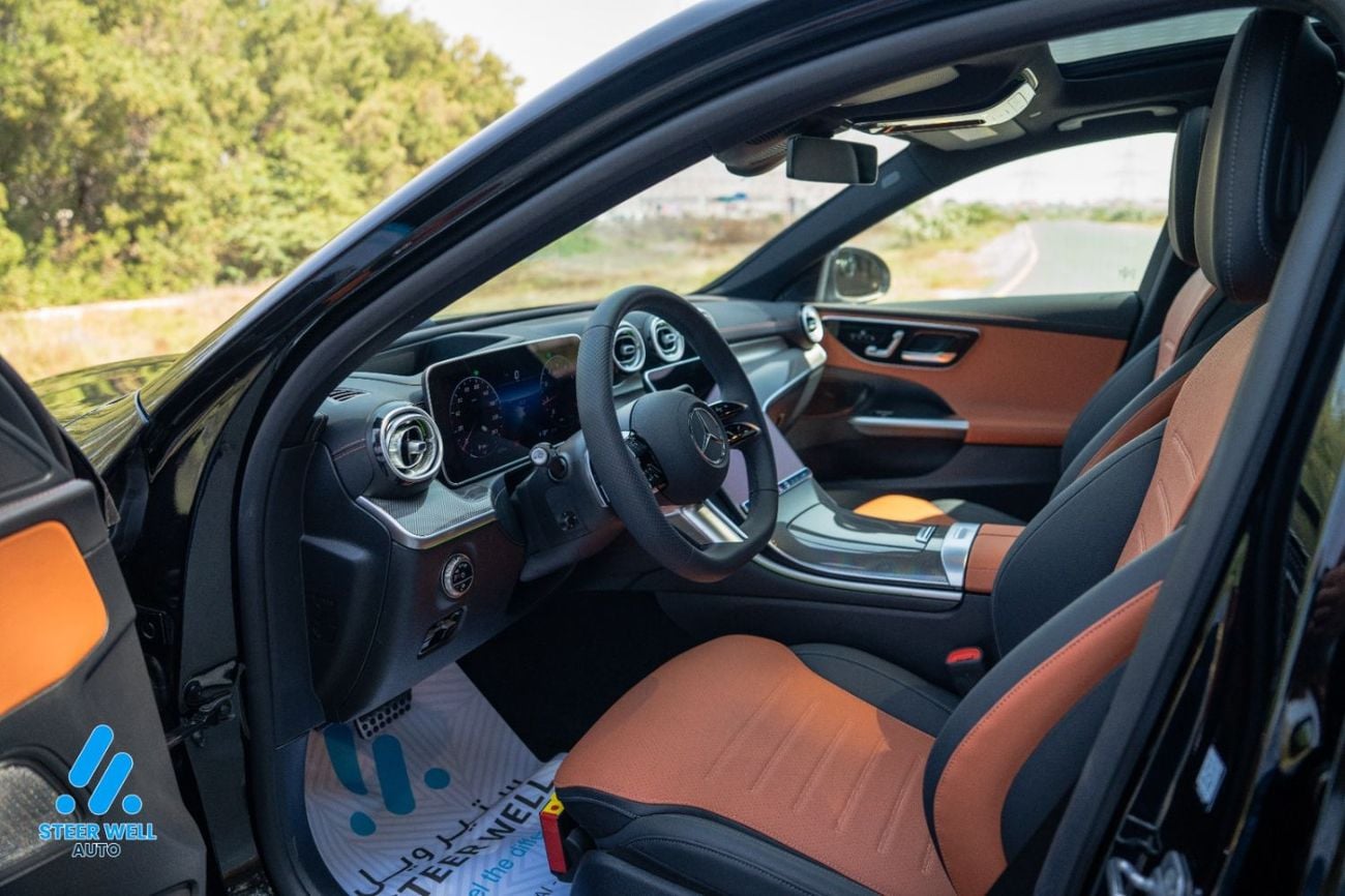 Mercedes-Benz C 200 AMG Line | 1.5L | Warranty Included | GCC Specs Sedan