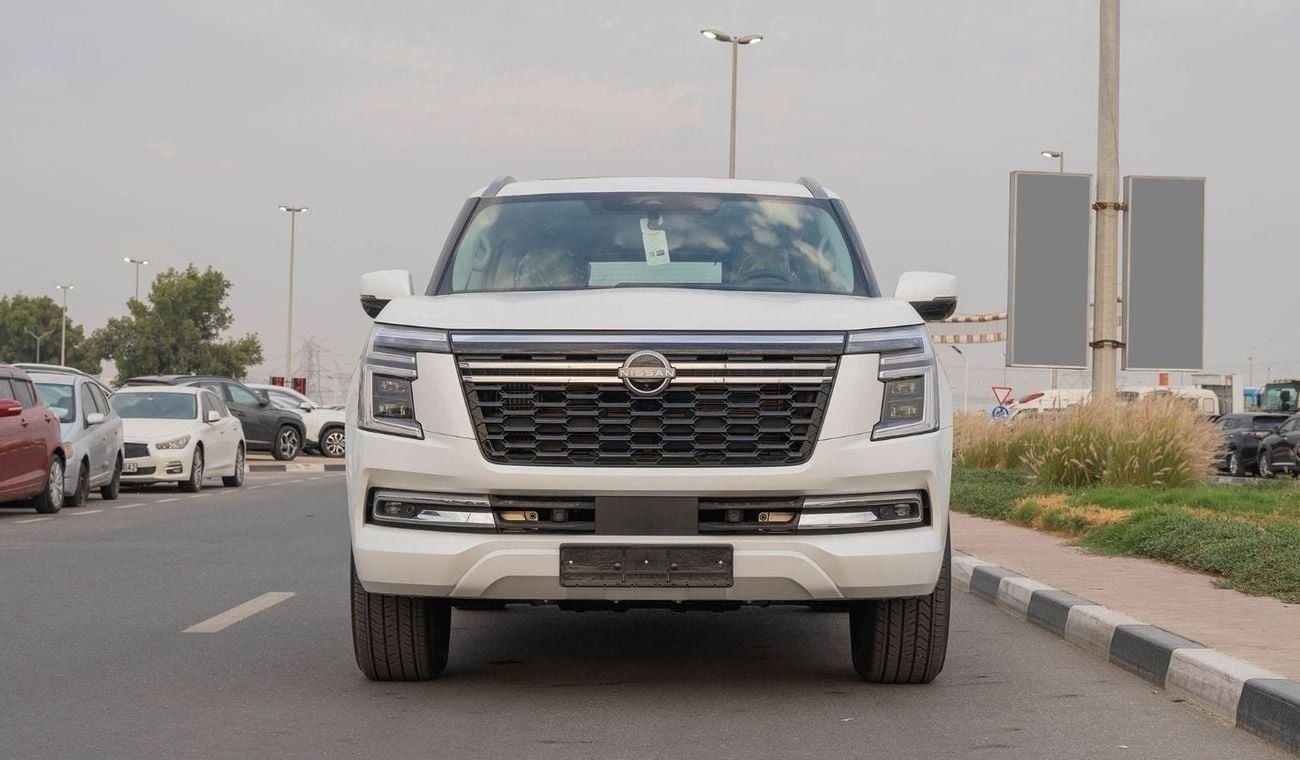 نيسان باترول 2026 Nissan Patrol LE Platinum 3.5L AT Petrol TT (White-Red) (Export Only)