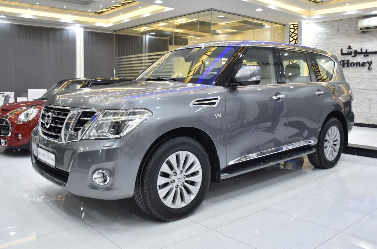 Nissan Patrol LE TITANIUM EXCELLENT DEAL for our Nissan Patrol Titanium V8 ( 2018 Model ) in Grey Color GCC Specs