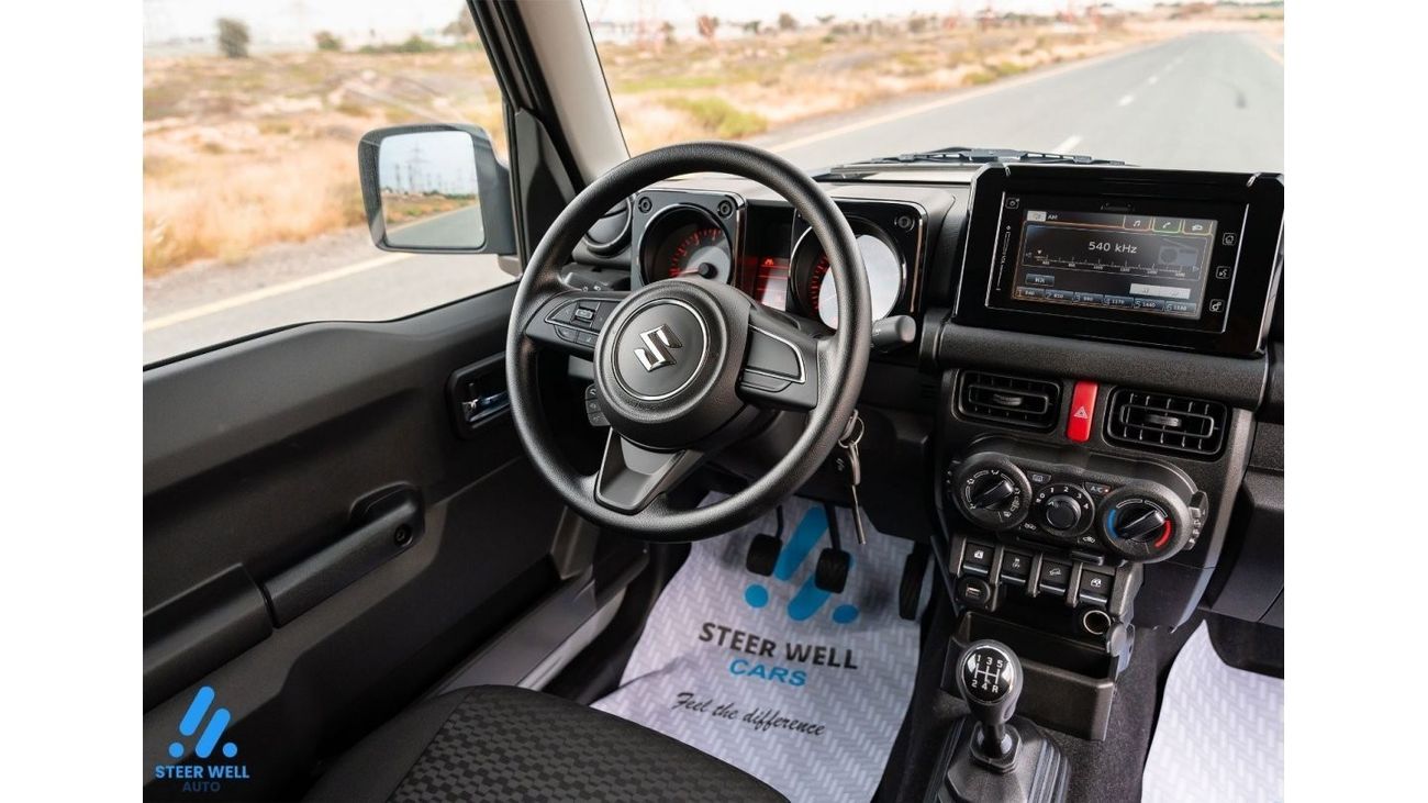 سوزوكي جيمني GL V4 1.5L Petrol MT 2024 / 3 Doors - 4 Seats / Steering Audio Control / Book now