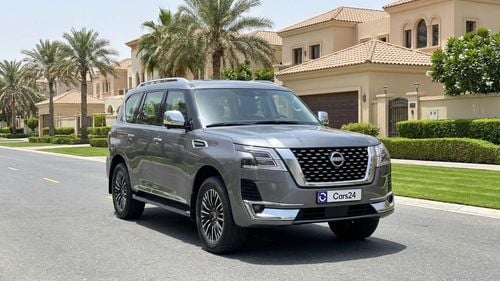 Nissan Patrol SE PLATINUM CITY 2024 | AED 2820/Month | 0 DP | 30 Day Return | Warranty | Service History