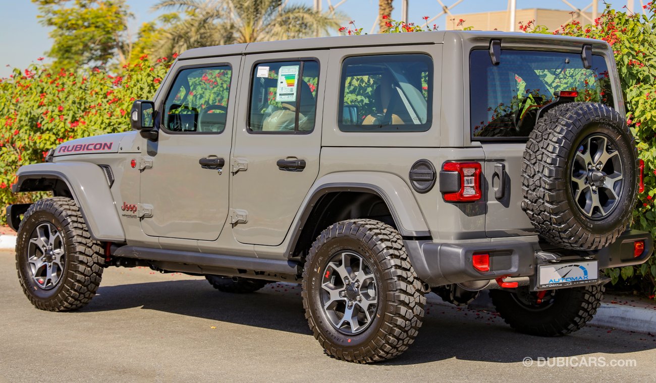 Jeep Wrangler Unlimited Rubicon V6 3.6L , GCC , 2021 , 0Km , W/3 Yrs or 60K Km WNTY @Official Dealer