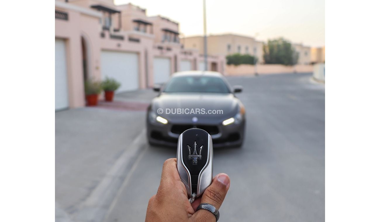 Maserati Ghibli AED 2300 P.M with 0% down payment