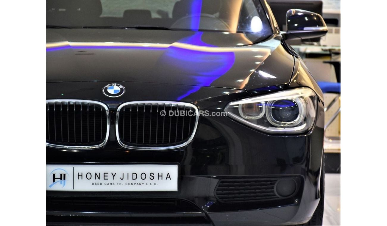 BMW 116i AMAZING BMW 116i 2014 Model!! in Black Color! GCC Specs