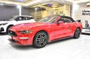 Ford Mustang EXCELLENT DEAL for our Ford Mustang ECOBOOST Convertible ( 2020 Model ) in Red Color American Specs