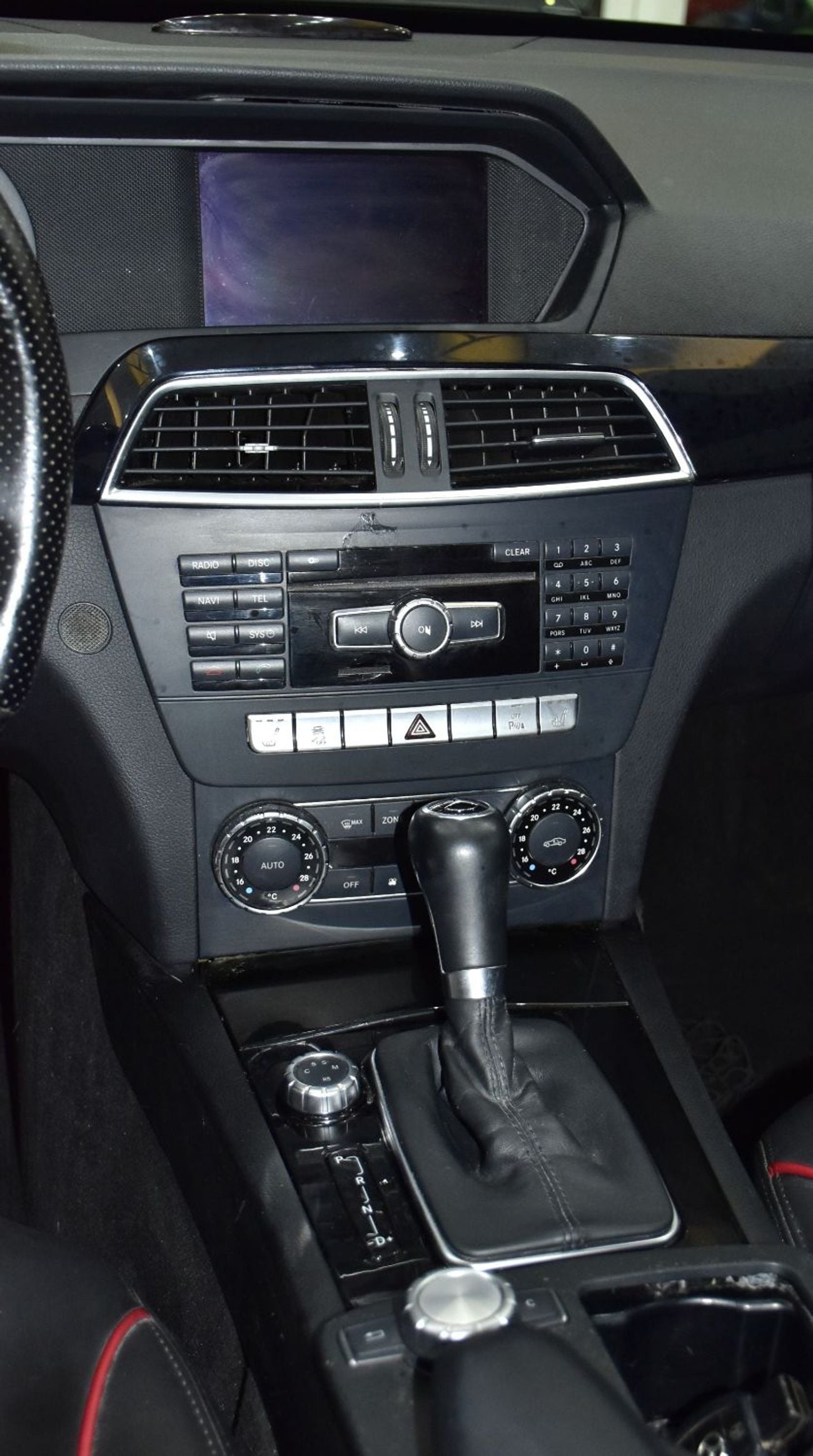 Mercedes-Benz C 63 AMG EXCELLENT DEAL for our Mercedes Benz C63 AMG ( 2013 Model ) in Black Color GCC Specs