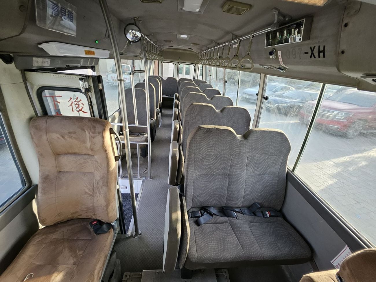 Toyota Coaster LWB Toyota coaster diesel 30 seaters 2008 LHD white in colour