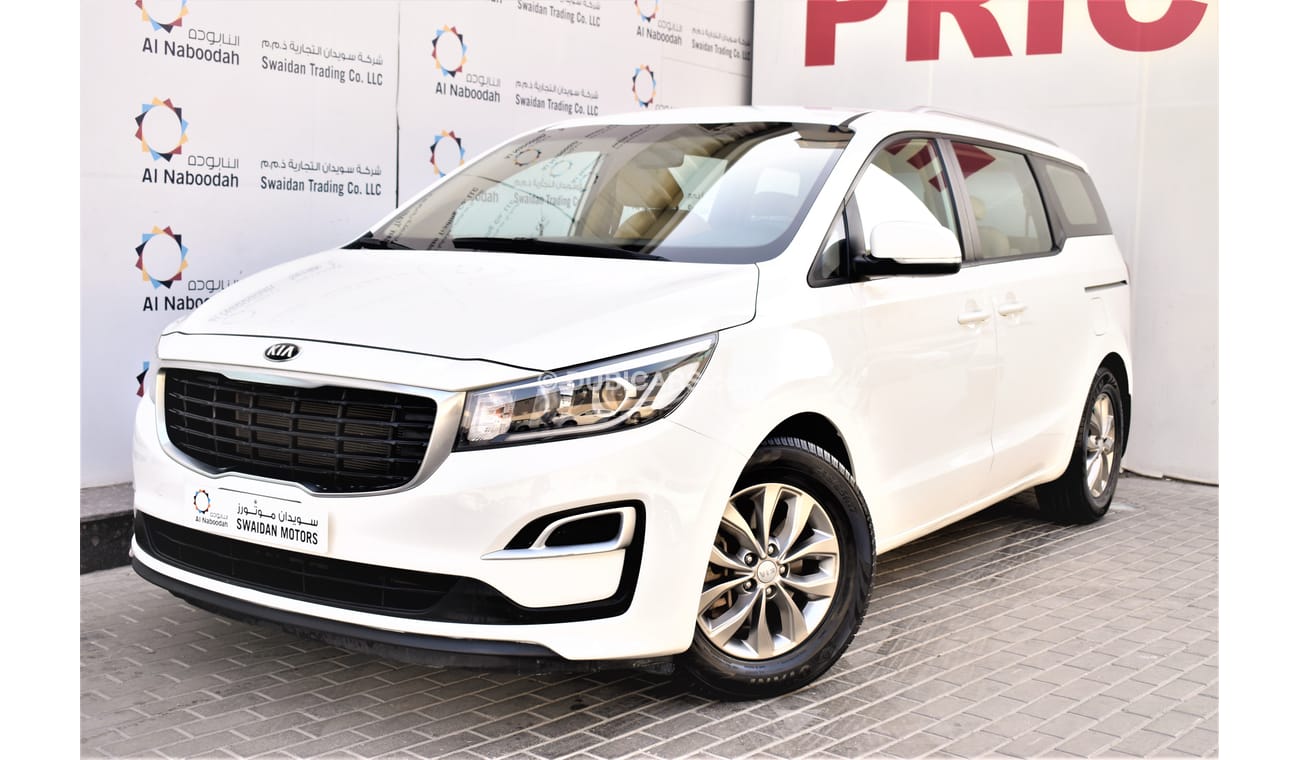 Kia Carnival AED 1439 PM | GRAND 3.3L LX V6 GCC DEALER WARRANTY