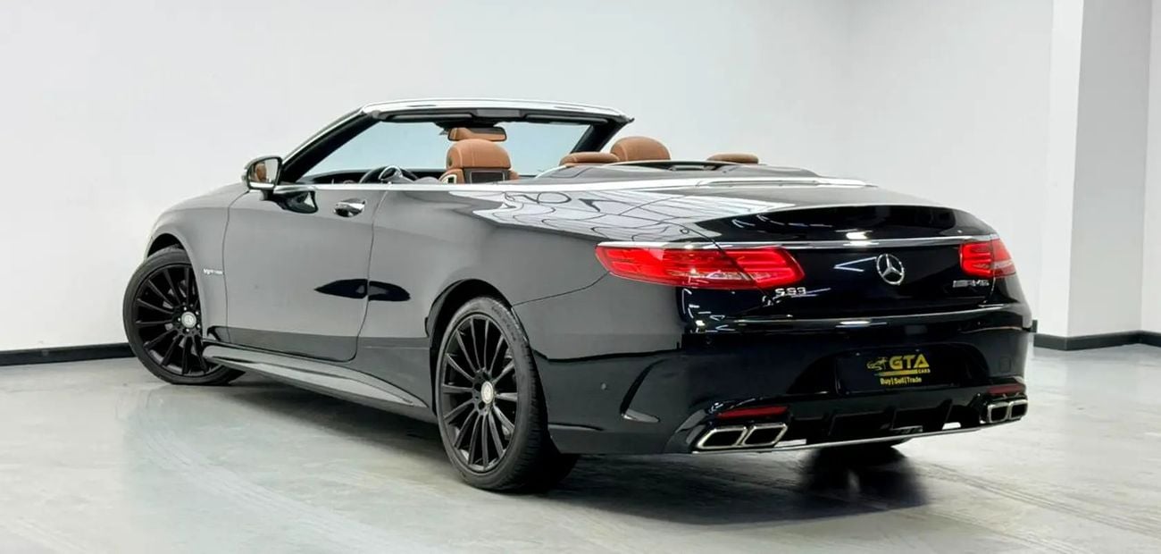 مرسيدس بنز S 500 S500 AMG Cabriolet With S63 Kit, Excellent Condition, GCC