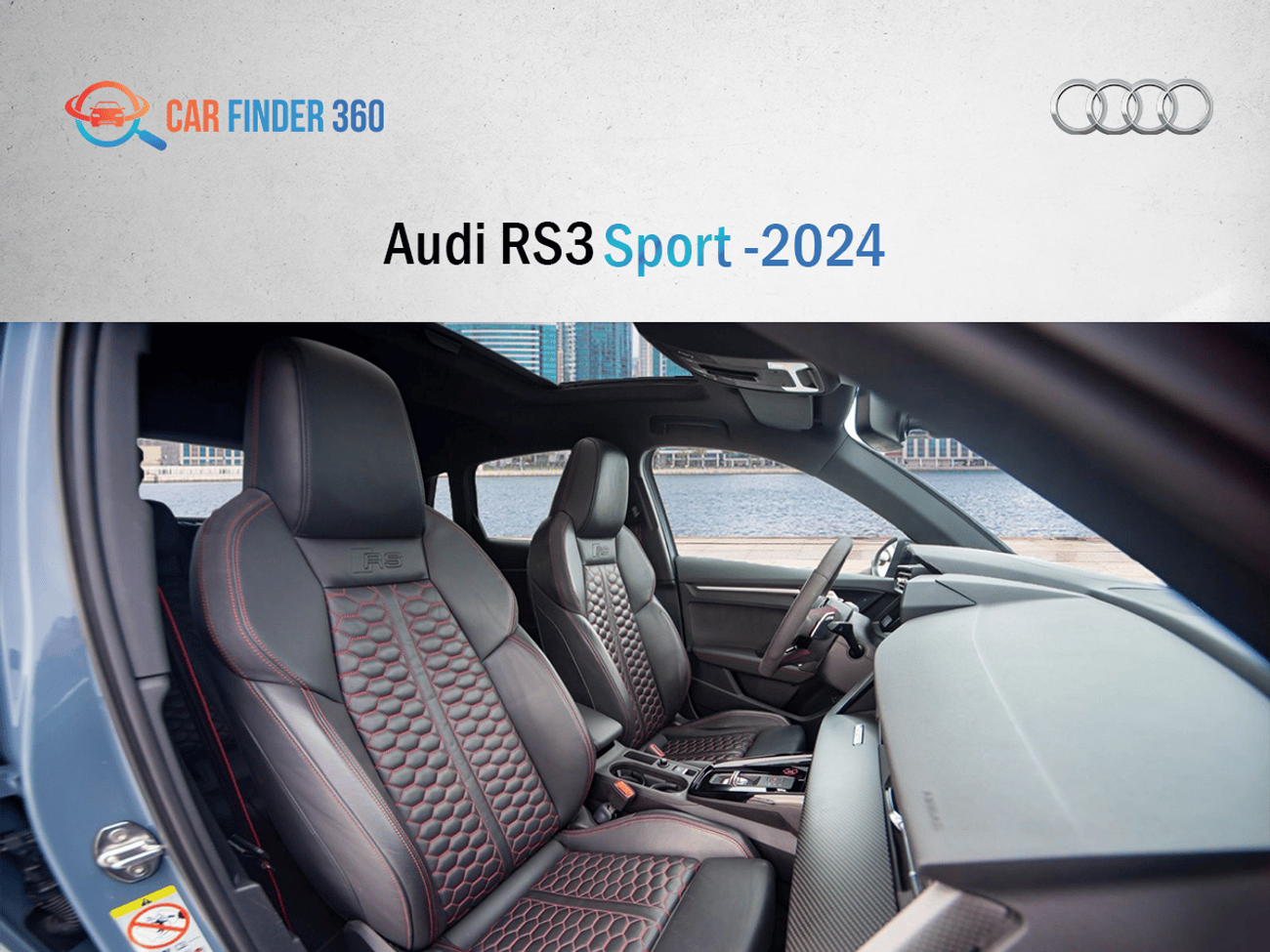 أودي RS3 TFSI quattro 2.5L Sportback