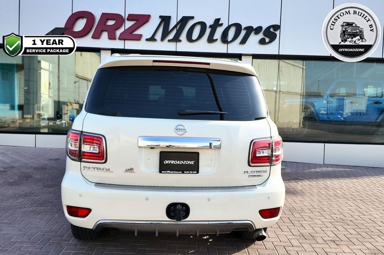 Nissan Patrol Nissan Patrol White Platinum / 1 Year Service Package Included