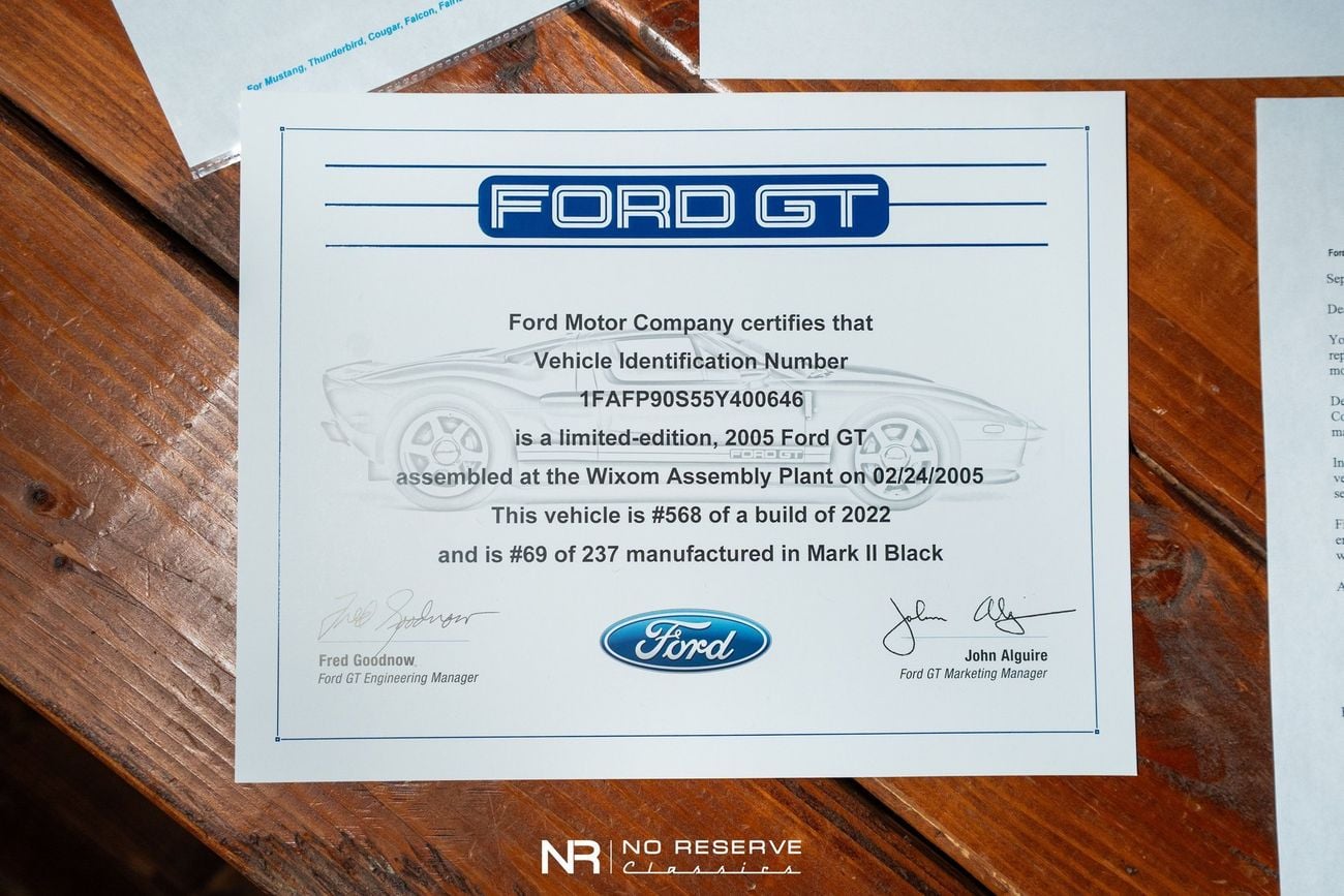 Ford GT Rare 1 of 14 Stripe Delete