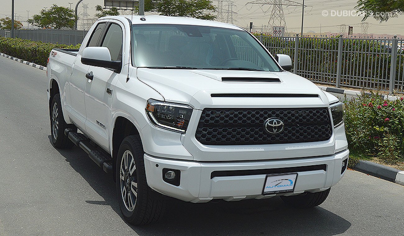 Toyota Tundra 2019 TRD SPORT, 5.7 V8 0km w/ 5Yrs or 200K km Warranty at Dynatrade + 1 Free Service