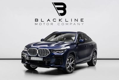 BMW X6 40i M Sport 3.0L 2023 BMW X6 xDrive40i, 2027 BMW Warranty + 2032 BMW Service Contract, Low KMs, GCC