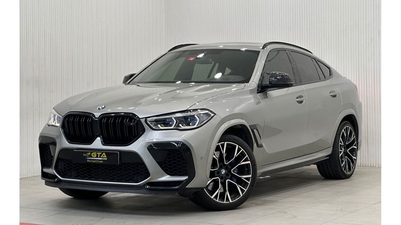 بي أم دبليو X6 M 2020 BMW X6M Competition, Warranty, BMW Service Contract, Full Options, Very Low Kms, GCC
