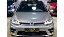 Volkswagen Golf 2016 Volkswagen Golf R, Warranty, Full Service History, Fully Loaded, GCC
