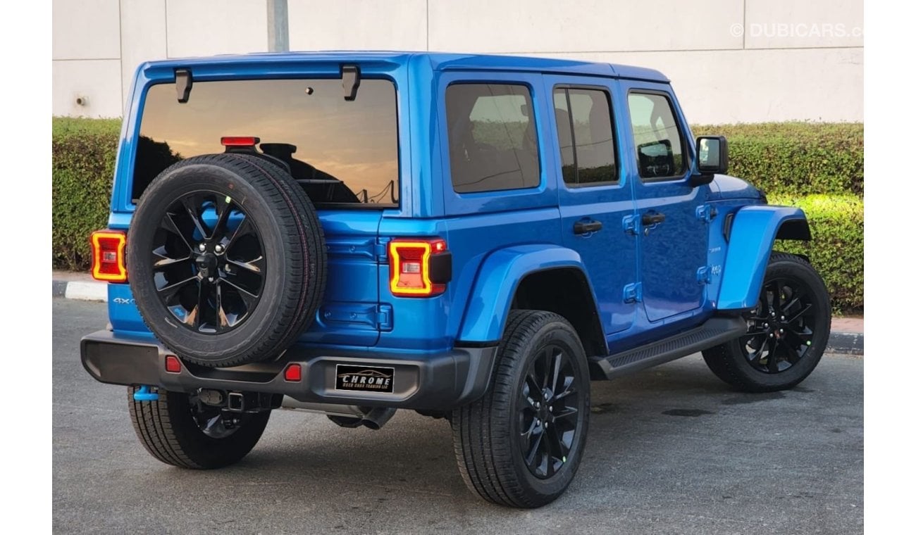 Jeep Wrangler 2022  JEEP WRANGLER UNLIMITED SAHARA 4XE  (JL), 4DR SUV,ELECTRIC,HYBRID AND PETROL,  4CYL 2.0 TURBO