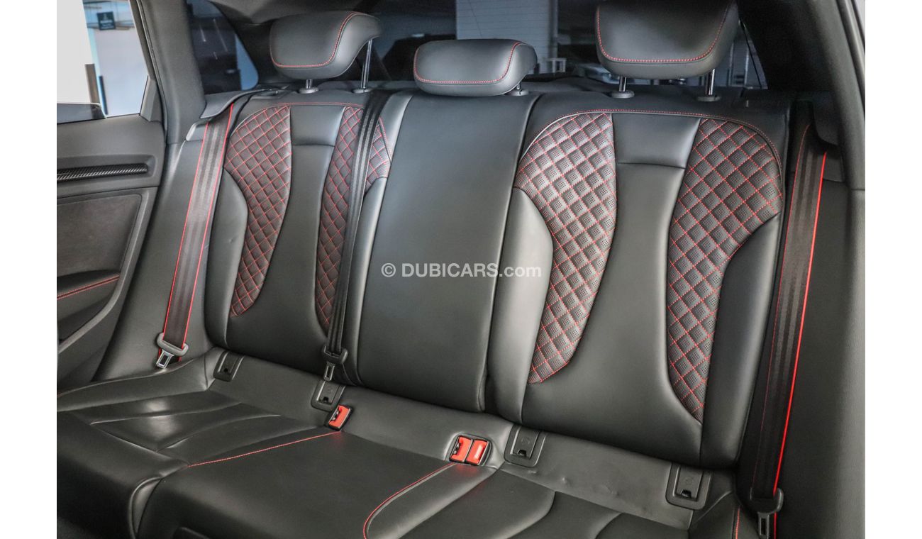 Audi RS3 Nardo Grey (Hatchback) 2018 GCC under Agency Warranty with Zero Down-Payment.