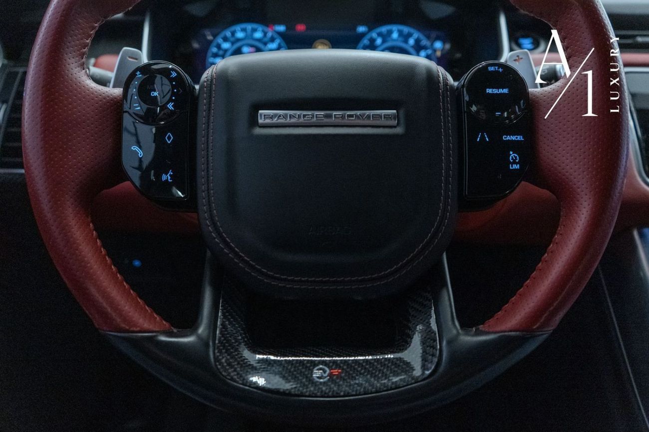 Land Rover Range Rover Sport SVR 5.0L (575 HP) 4WD 2022 Range Rover Sport, Warranty, Carbon Fiber Edition, Fully Loaded