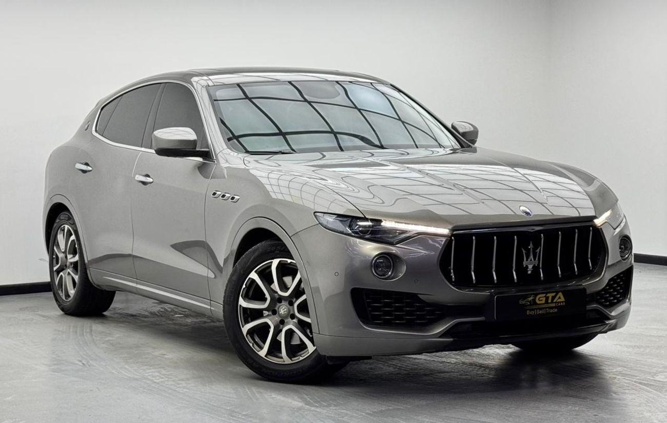 Maserati Levante Std 3.0L (345 HP) 2017 Maserati Levante, Full Maserati Service History, Excellent Condition, GCC