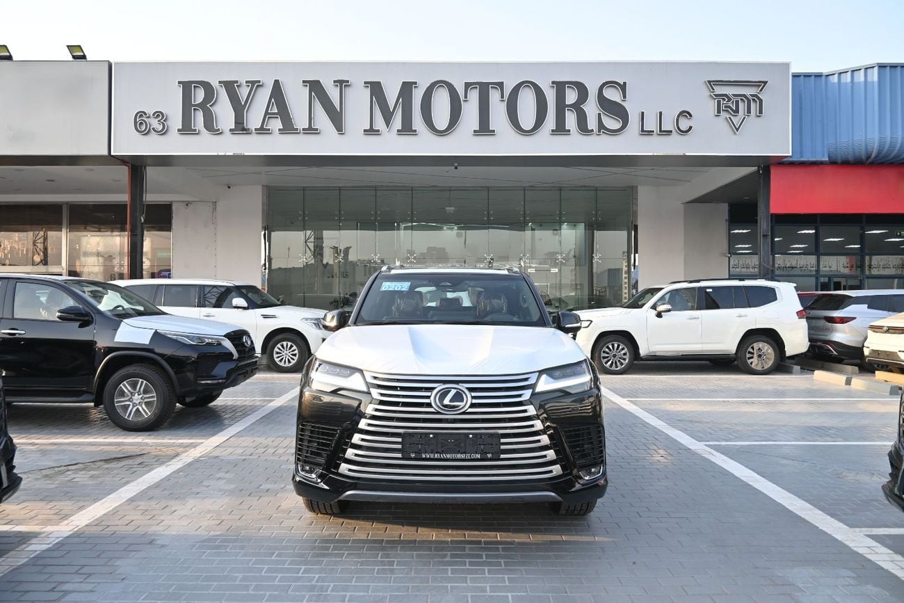 Lexus LX600 SIGNATURE Turbo Sport, 3.5L Twin-Turbo V6, Color Black