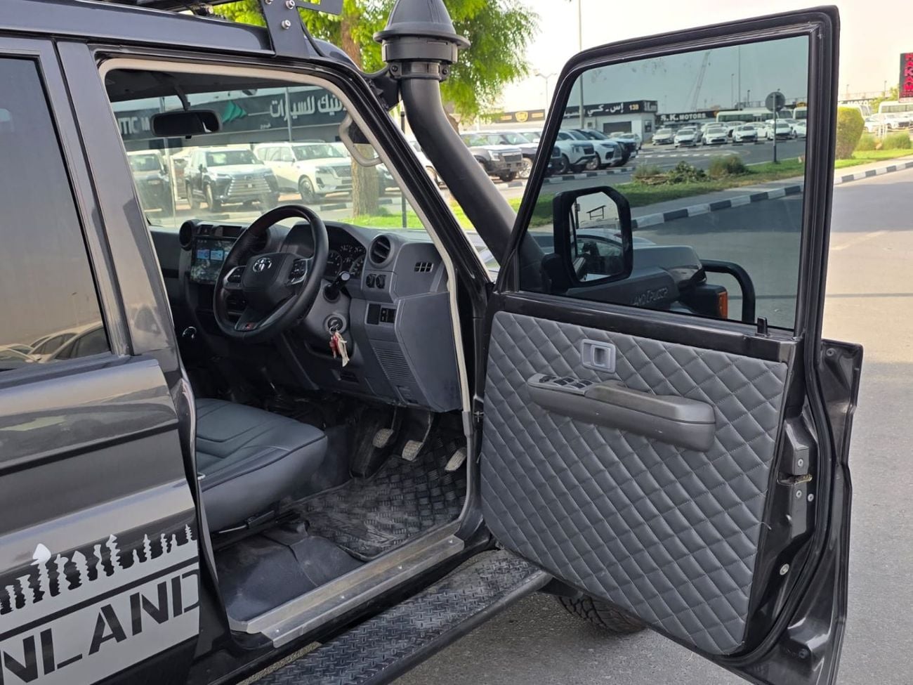 تويوتا لاند كروزر بيك آب TOYOTA LAND CRUISER PICKUP YEAR 2022 FACE LIFTED TO 2024 MODEL DIESEL 4.5 LITER ,RIGHT HAND DRIVE ,M