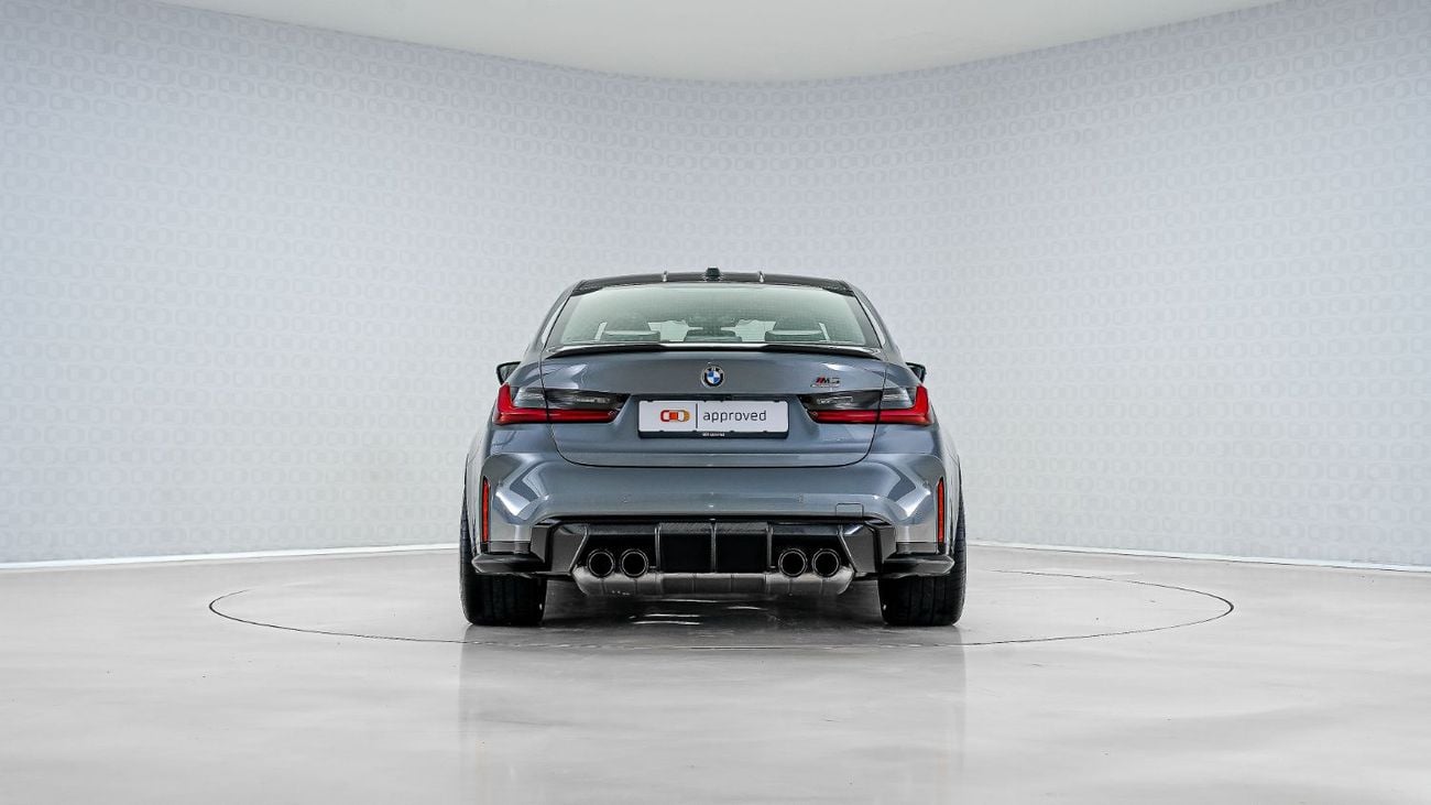 بي أم دبليو M3 M3 Competition xDrive | AED 7,087 PM | Warranty - Service November 2028 | GCC