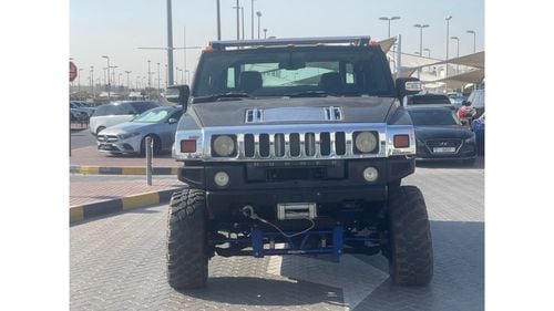 Hummer H2 2008 model, pickup, Gulf, full-option, in excellent condition, full bulitproof kit, super garg, magi
