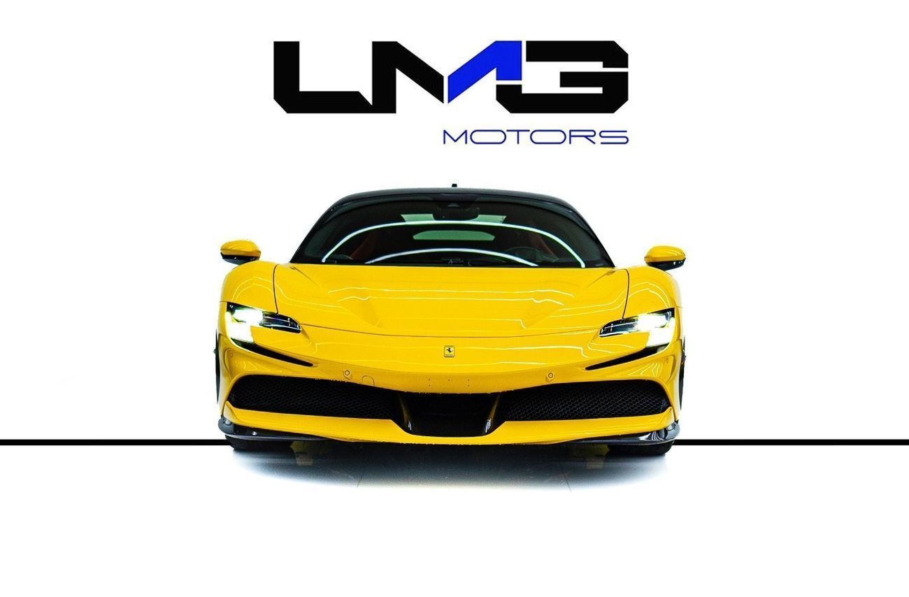 فيراري SF90 ستراديل SF90 STRADALE | WARRANTY | CARBON INTERIOR | TWO-TONE BODYWORK | RED BRAKE CALLIPERS.