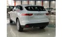 جاغوار F-Pace محرك ٢.٠ موديل ٢٠١٩ ( تسجيل محلي مع الضمان والصيانه )