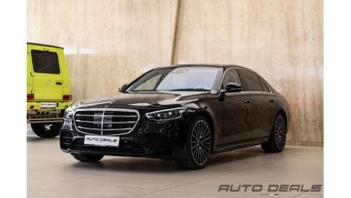 مرسيدس بنز S 500 Mercedes Benz S 500 4Matic | 2021 - Top Option | 3.0TC +E i6 Engine