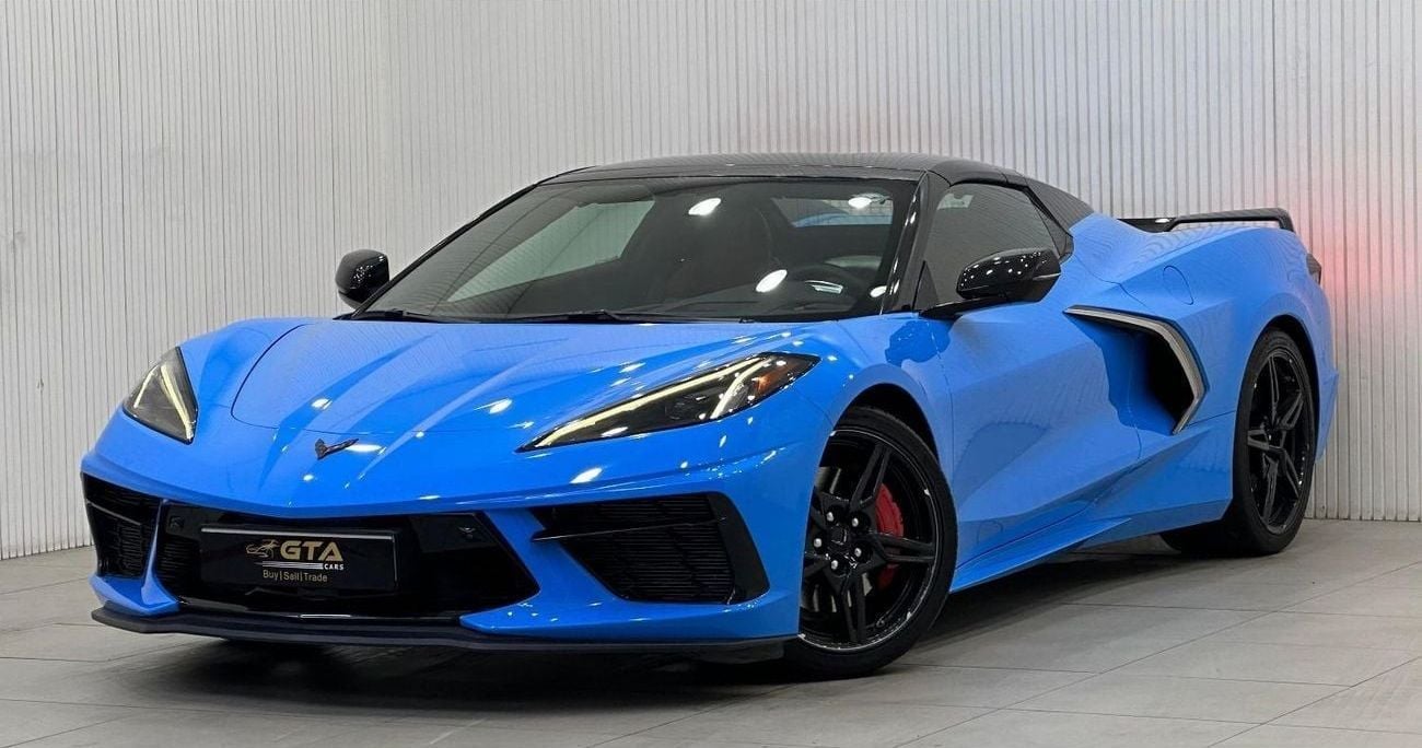 شيفروليه كورفت 3LT C8 6.2L (495 HP) Convertible 2022 Chevrolet Corvette C8 3LT Convertible, Mar 2025 Chevrolet Warr