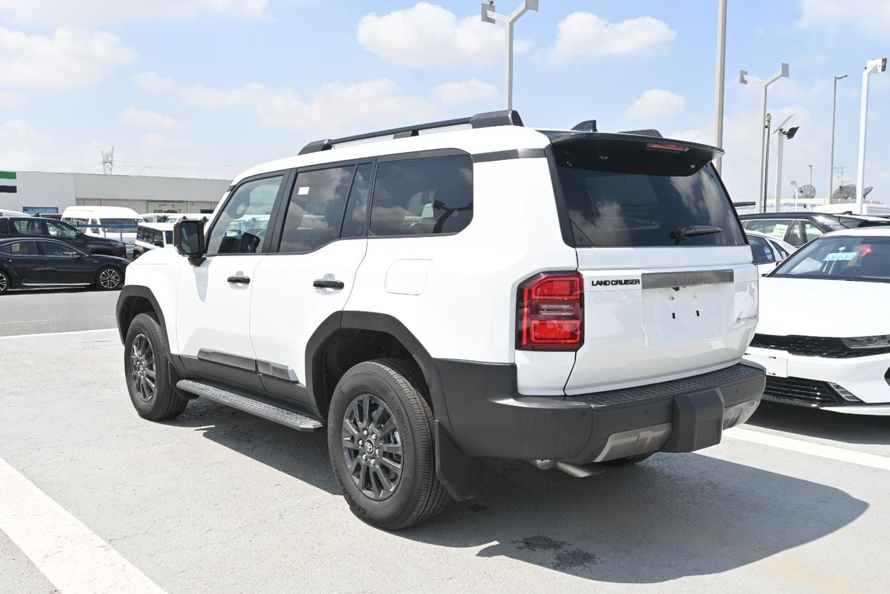 تويوتا برادو Toyota LC Prado, i-Force Max 2.4L Turbo L4 Hybrid, Color White Model 2025