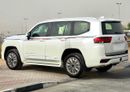 تويوتا لاند كروزر LC300 GXR 4.0 - HIGH OPTIONS - WITHOUT RADAR - 2025 MODEL - WHITE INSIDE BLACK - GCC SPECS