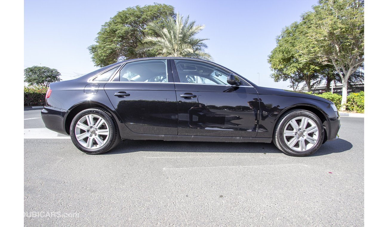 Audi A4 AUDI A4 - 2012 - GCC - ZERO DOWN PAYMENT - 1290 AED/MONTHLY - 1 YEAR WARRANTY