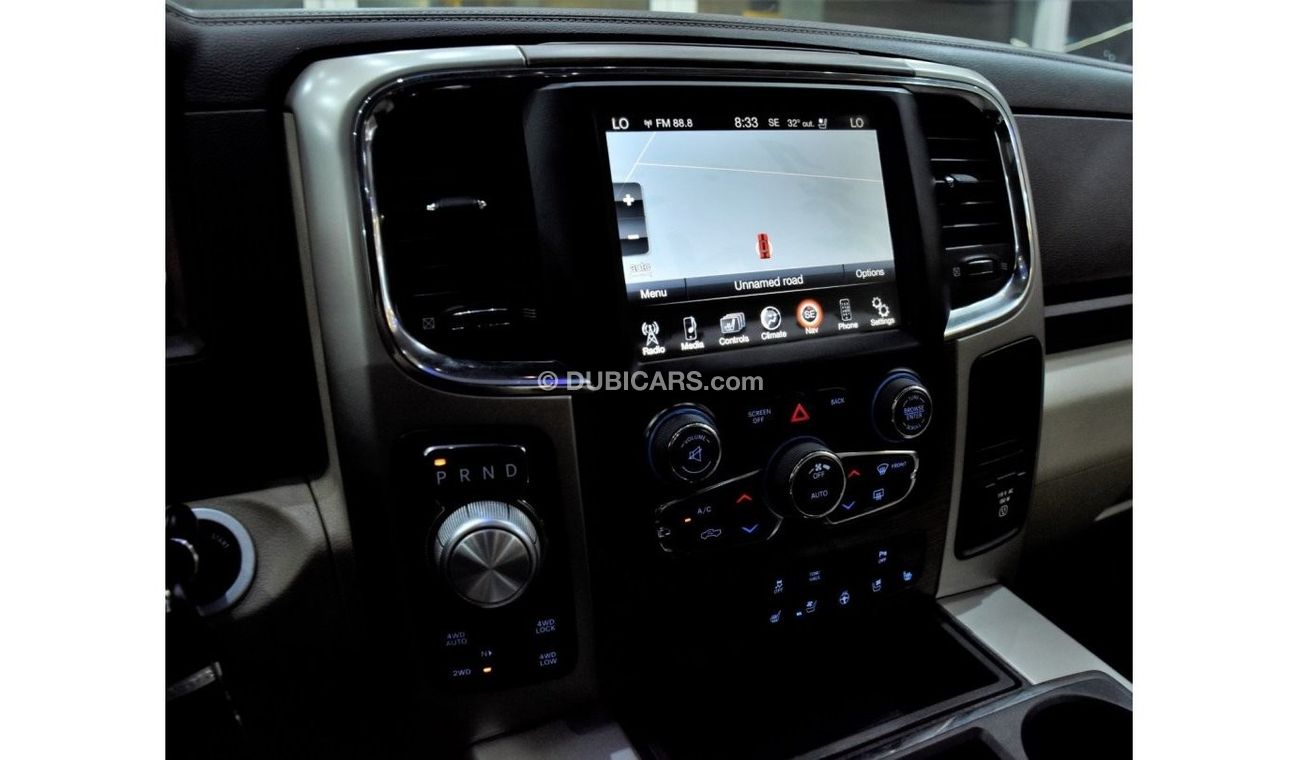 RAM 1500 EXCELLENT DEAL for our Dodge RAM 1500 LARAMIE ( 2013 Model ) in Brown Color GCC Specs