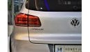 Volkswagen Tiguan EXCELLENT DEAL for this Volkswagen Tiguan R-Line 2.0 TSi 4Motion! 2016 Model!! in Silver Color! GCC 