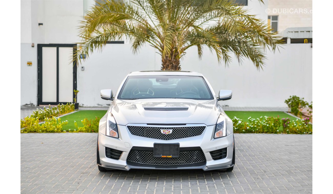 كاديلاك ATS V - Carbon Fibre Pack - Under Agency Warranty - Service Contract - AED 2,330 PM - 0% DP