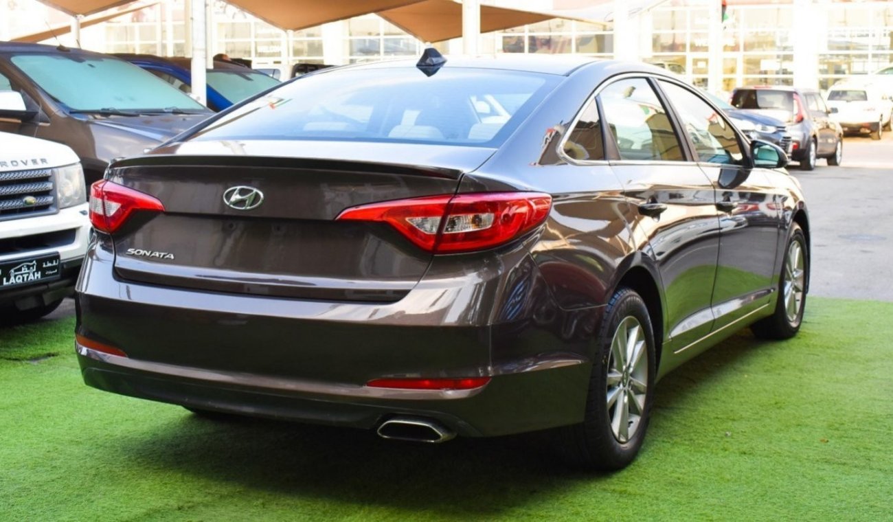 Hyundai Sonata 2015 model, cruise control, alloy wheels, air conditioning, power sensors, fog lights, in excellent