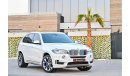 بي أم دبليو X5 xDrive50i  | 2,233 P.M | 0% Downpayment | Full Option | Immaculate Condition