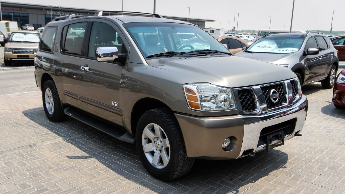 Nissan Armada LE for sale AED 26,000. Brown, 2006