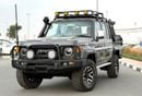 Toyota Land Cruiser Toyota landcruise pickup 2018Model Modified 2024Diesel engine 4.5 1VD colour Grey Transmission Manua